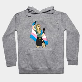 Trans Canary Pride Hoodie